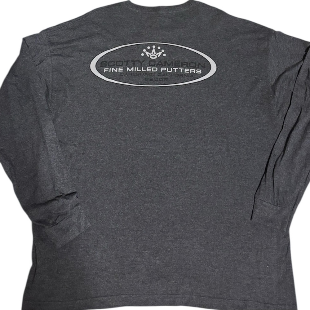 SCOTTY CAMERON Circle T Long Sleeve Tee Shirt XXL Fine Milled Putters Carlsbad